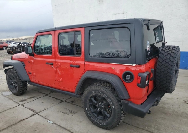 Jeep Wrangler cena 74000 przebieg: 65297, rok produkcji 2021 z Borne Sulinowo małe 67